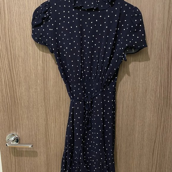 Aritzia Sunday Best New Ruffle Wrap Dress - Picture 7 of 9